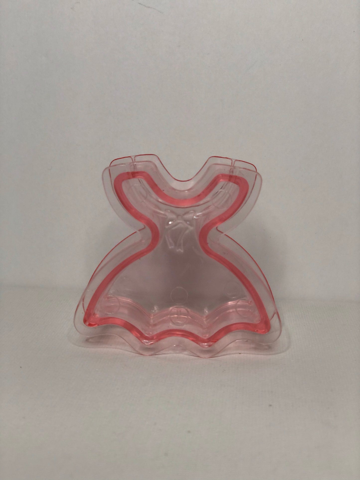 Pink plastic favor Dress