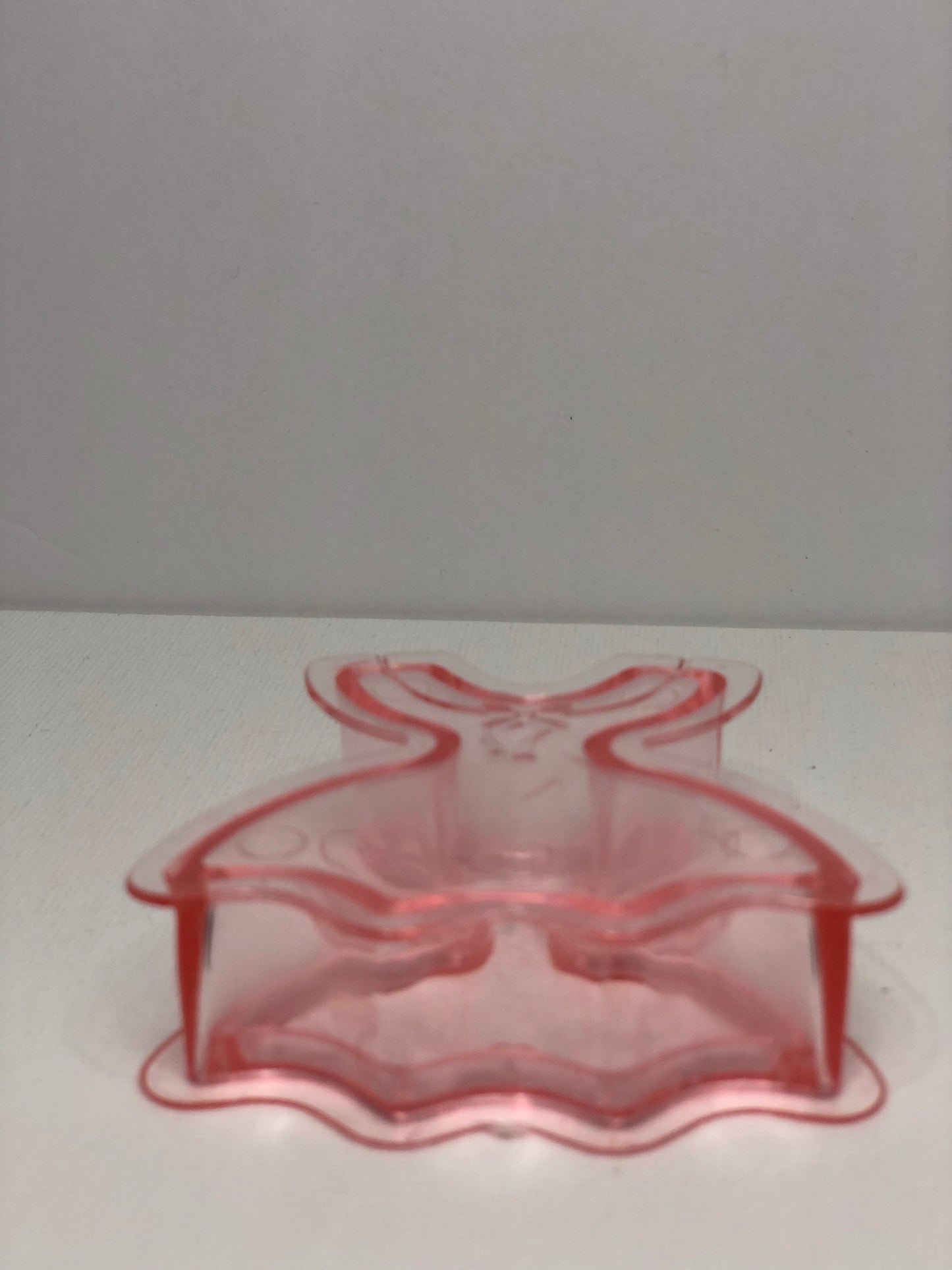 Pink plastic favor Dress