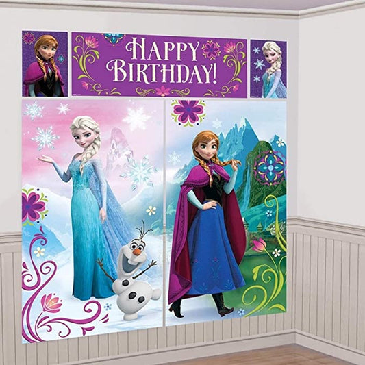 Frozen Scene Setter with Photo Booth Props