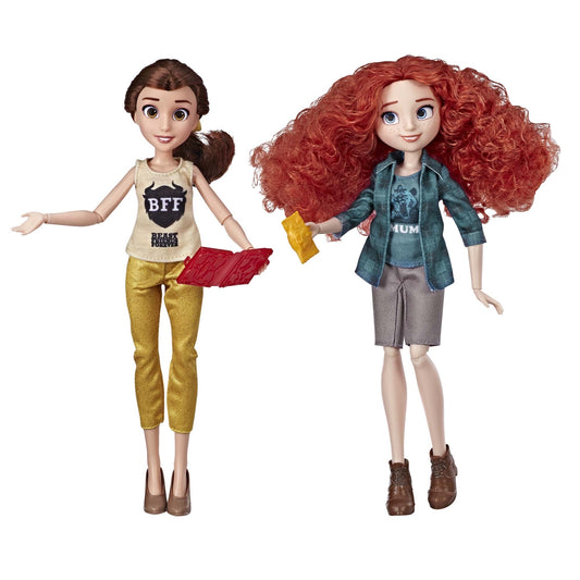 Disney Princess Ralph Breaks the Internet Movie Dolls Belle and Merida