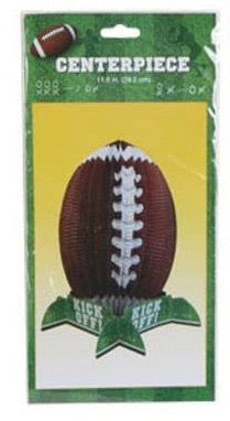 Kick Off Football Centerpiece 11.5 Inches