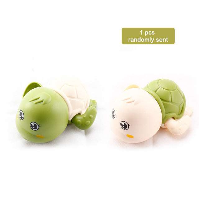 Baby Bath Toys For Children New Baby Bath Swimming Bath Toy Cute Frogs Clockwork Bath Toy brinquedos infantil